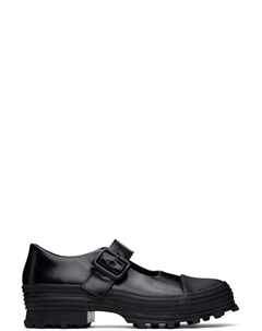 Черные мокасины Traktori Camper lab