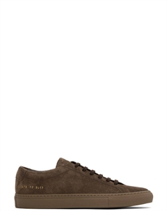 Коричневые кроссовки Achilles Tonal Suede Common projects