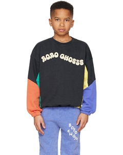 Детская разноцветная волнистая толстовка «» Bobo choses