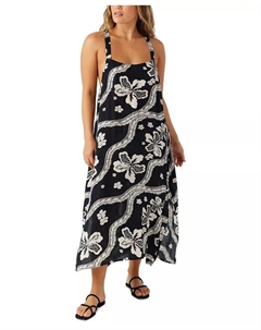 Женское платье-футляр Miranda Woven Midi Tank Cover-Up, черный O`neill