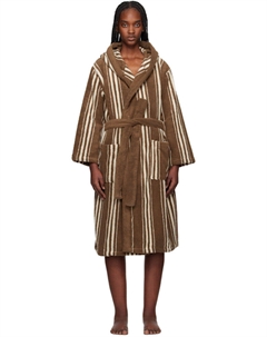 Халат в коричневую полоску Autumn sonata