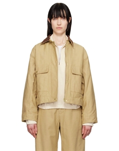 Бежевая куртка из хлопкового твила Nonie 2-в-1 Rag & bone