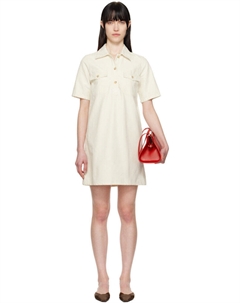 Белоснежное мини-платье Selia A.p.c.