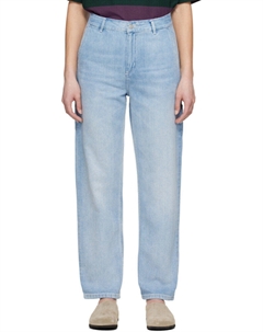 Синие прямые джинсы Pierce Carhartt work in progress