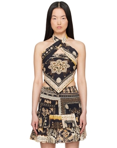 Черная и желтая кофточка Feyza Etoile Isabel marant