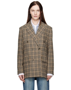 Бежевый блейзер Anastasia Barbieri Edition Valentina A.p.c.