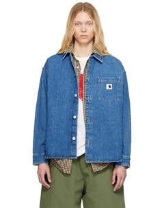 Синяя рубашка Alta Denim Carhartt work in progress