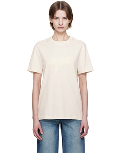 Бежевая футболка Lenny A.p.c.