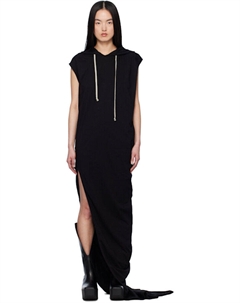 Черное платье-макси Hollywood Edfu T Rick owens drkshdw