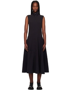 Черное платье миди с полумолнией Y-3