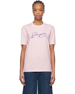 Розовая футболка Regular Fit Givenchy