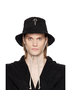 Черная пляжная панама Rick owens