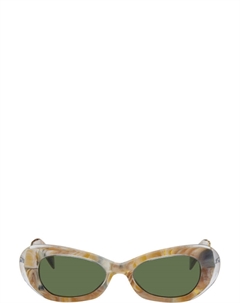 Бежево-серые солнцезащитные очки Izipho Retrosuperfuture