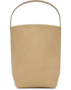 Бежевая большая сумка N/S Park Tote The row