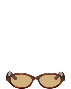 Коричневые солнцезащитные очки Parola Retrosuperfuture