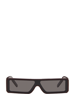 Солнцезащитные очки Hollywood Geth бордового цвета Rick owens