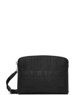 Сумка Shadow Stripe из коричневой кожи Paul smith