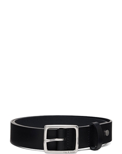Черный кожаный ремень бойфренда Rag & bone