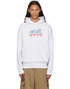 Серая стерео толстовка с капюшоном Carhartt work in progress