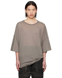 Серая футболка Томми Rick owens