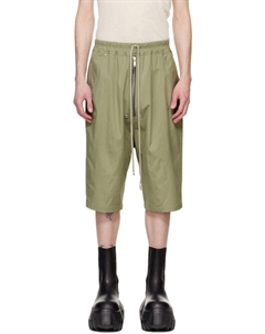 Зеленые шорты Hollywood Cargobela Rick owens