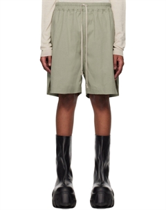 Зеленые шорты-боксеры Hollywood Rick owens