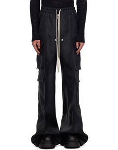 Черные брюки-карго Hollywood Cargobelas Rick owens