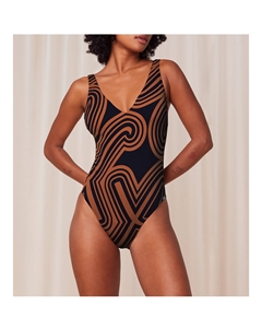 Купальник цельный Flex Smart Summer черный Laredoute