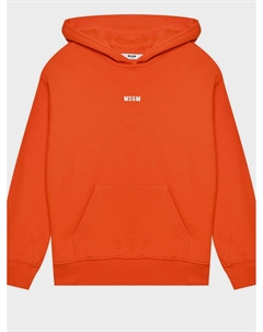 Толстовка-худи с лого на груди Msgm