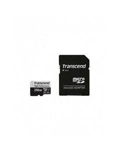 Карта памяти micro SDXC 256Gb 330S UHS-I U3 V30 A2 + ADP (100/85 Mb/s) Transcend