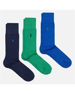 Комплект носков Supersoft Crew 3-Pack Polo ralph lauren