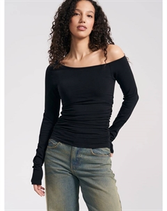 Облегающая нарядная кофта с драпировкой на талии Твое