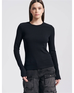 Классическая кофта в рубчик с длинным рукавом Твое