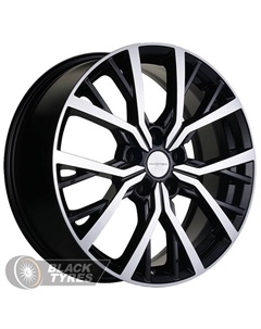 Литой диск KHW1806 7x18/5x114.3 D67.1 ET51, Черные Khomen wheels