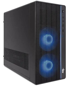 Системный блок IRU Game 510H6SEA, Intel Core i5 12400F 2.5 ГГц, 16Gb RAM, 512Gb SSD, NVIDIA GeForce RTX 3050 8Gb, без ОС, черный (2023156) Iru