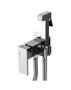 Смеситель с гигиеническим душем встраиваемый WasserKraft со скрытой частью в комплекте хром (A71138) Wasserkraft