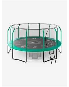 Батут SUPREME GAME 16 ft зеленый, Зеленый Unix line