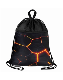 Мешок для обуви БОЛЬШОЙ, с ручкой, карман на молнии Keep out Brauberg