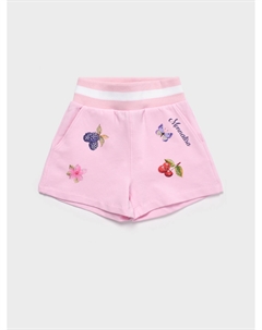 Шорты трикотажные, розовые Monnalisa
