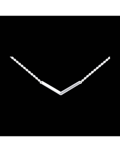 Колье из серебра с фианитами Sokolov