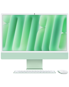 Моноблок 24'' Imac 24 (2024) M4 10C CPU, 10C GPU/16GB/512GB SSD Green Apple