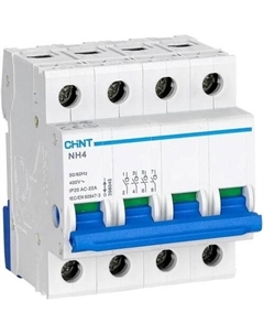 Выключатель нагрузки 398046 4P, 32А, NH4 Chint