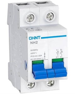 Выключатель нагрузки 401061 2P, 100А, NH2-125 Chint