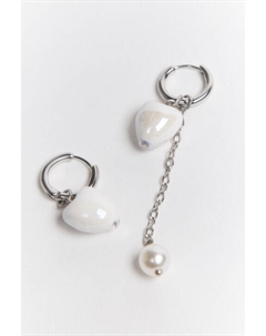 Серьги-конго с жемчужными подвесками Befree
