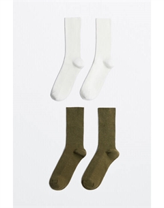 Набор носков высоких хлопковых (2 пары) Befree