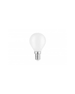 Лампа светодиодная E14 шар/G45, 9 Вт, 3000 K / теплый свет, 590лм, диммируемая, филаментная, 220 В, 10 шт., Gauss Filament (105201109-D_10)