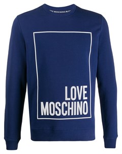 Толстовка с логотипом Love moschino