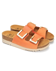 Женские сланцы, оранжевые Scholl
