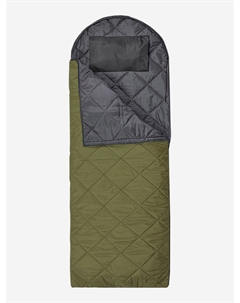 Спальный мешок туристический с капюшоном 85 см х 230 см, зеленый (200 г/м2), Зеленый Фрегат