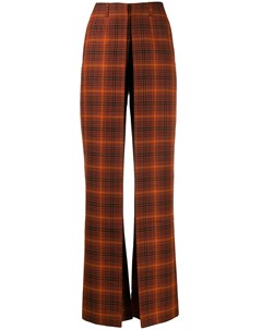 Aalto расклешенные брюки со складками и завышенной талией 38 оранжевый Aalto